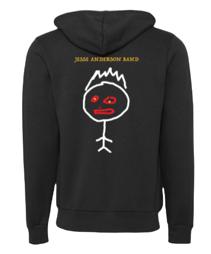 J.A.B. Hoodie w/ Zipper - Dark Gray